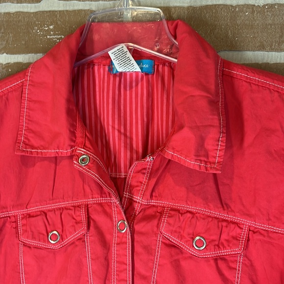 Fresh Produce Red Jacket size XL *flaw - Picture 4 of 14